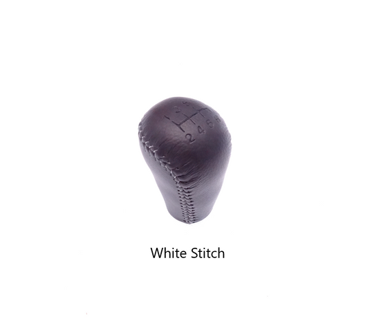 Shift Knob Black Leather 6-Speed OEM Miata 1999-2005
