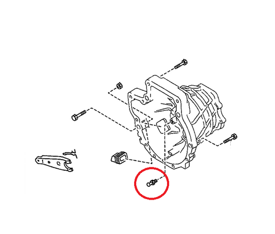 Clutch Release Fork Pivot Ball Miata 1990-2005 OEM