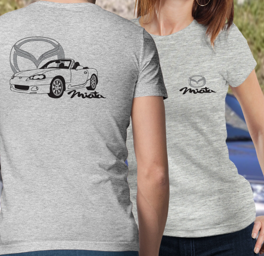 Miata T Shirt NB Grey