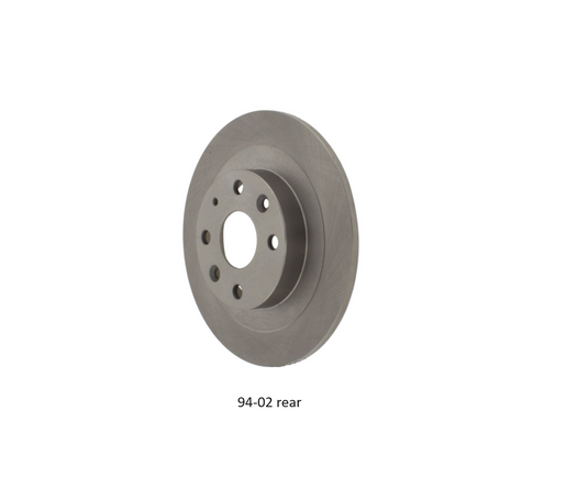 Brake Rotor Rear Miata 1990-2002