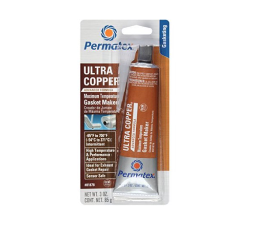 Ultra Copper Gasket Maker Sealant High Temperature