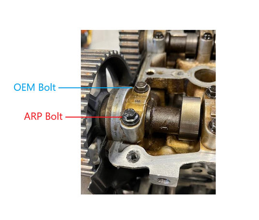 Cam Tower Bearing Cap Bolt OEM or ARP Miata 1990-2005