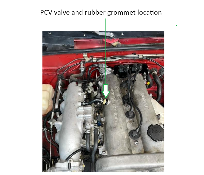 Load image into Gallery viewer, PCV Valve Grommet Seal Hose Miata 1990-05
