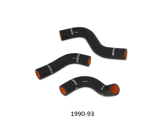 Radiator Coolant Hose Set of 3 Miata 90-97