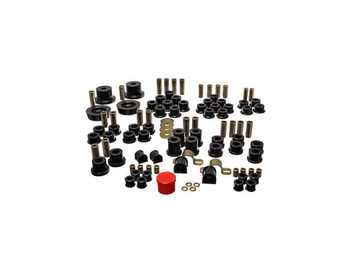 Full Suspension Bushing Kit Poly Black Miata 1990-2005