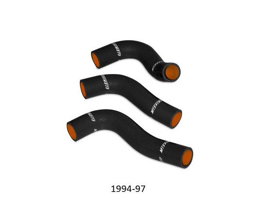 Radiator Coolant Hose Set of 3 Miata 90-97