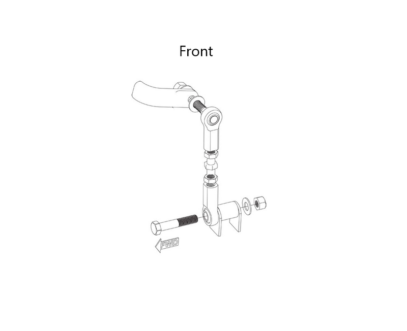 Load image into Gallery viewer, Sway Bar End Link Front or Rear Adjustable Miata 1990-2005

