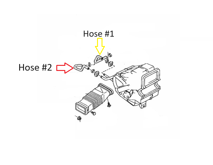 Load image into Gallery viewer, Heater Coolant Hose Miata 1990-97
