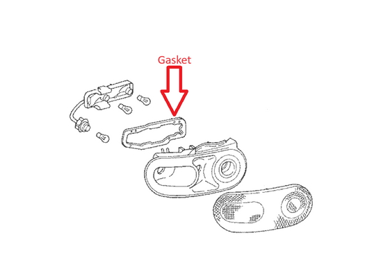 Tail Light Gasket seal OEM Miata 1990-97