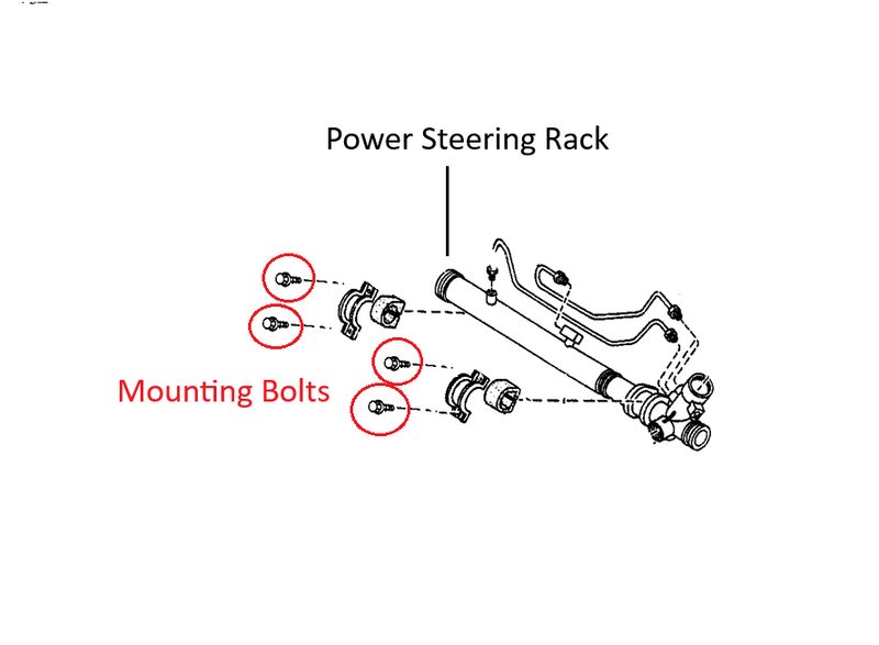 Load image into Gallery viewer, Steering Rack Mounting Bolt Miata 1990-97
