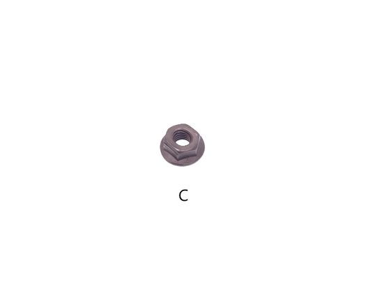 Used OEM Engine Motor Mount Washers & Nuts – Fits 1990-2005 Mazda Miata MX5 – Set Of 2