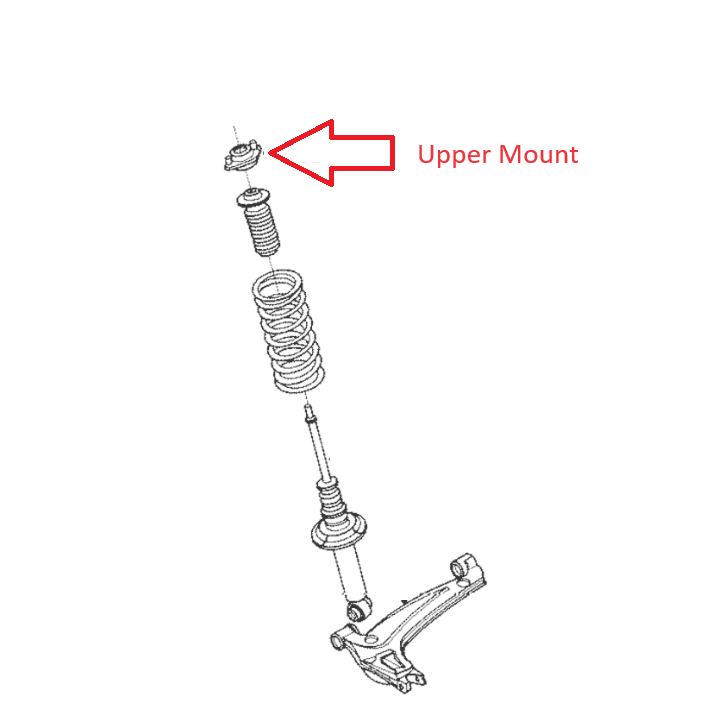 Load image into Gallery viewer, Strut Shock Upper Mount Miata 1990-1997
