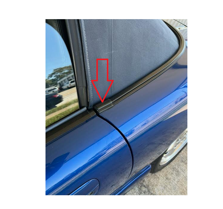 Load image into Gallery viewer, Belt Line Molding Trim End Cap OEM Miata 1990-2005
