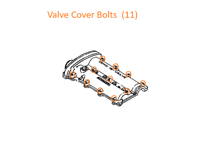 Load image into Gallery viewer, Valve Cam Cover Bolt Miata 1990-2005 1.6L or 1.8L
