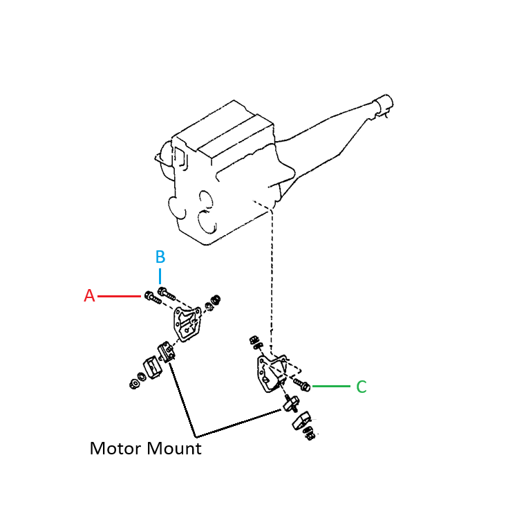 Load image into Gallery viewer, Engine Motor Mount Bolt Miata 1990-2005
