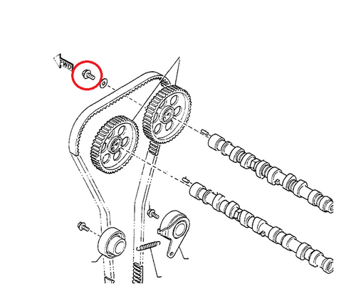 Cam Camshaft Gear Bolt OEM Miata 1990-2005