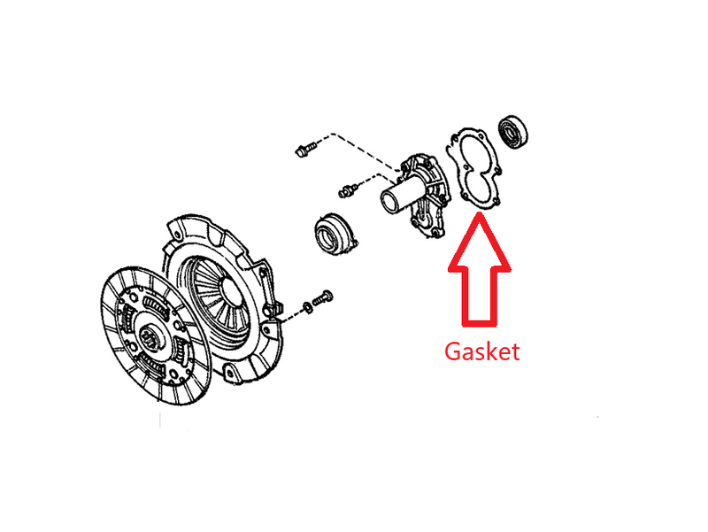 Load image into Gallery viewer, Transmission Front Retainer Gasket Miata 5 and 6 Speed OEM
