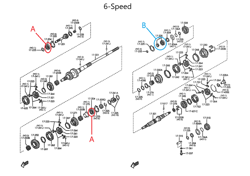 Load image into Gallery viewer, 6-Speed Transmission Bearing OEM Miata 1999-2005 NB
