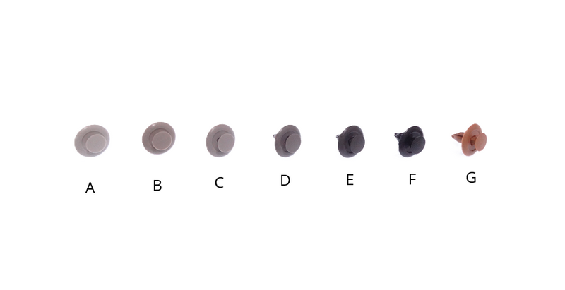 Load image into Gallery viewer, Interior Trim Retainer Rivet Clip Fastener Black Brown Gray Miata 90-05
