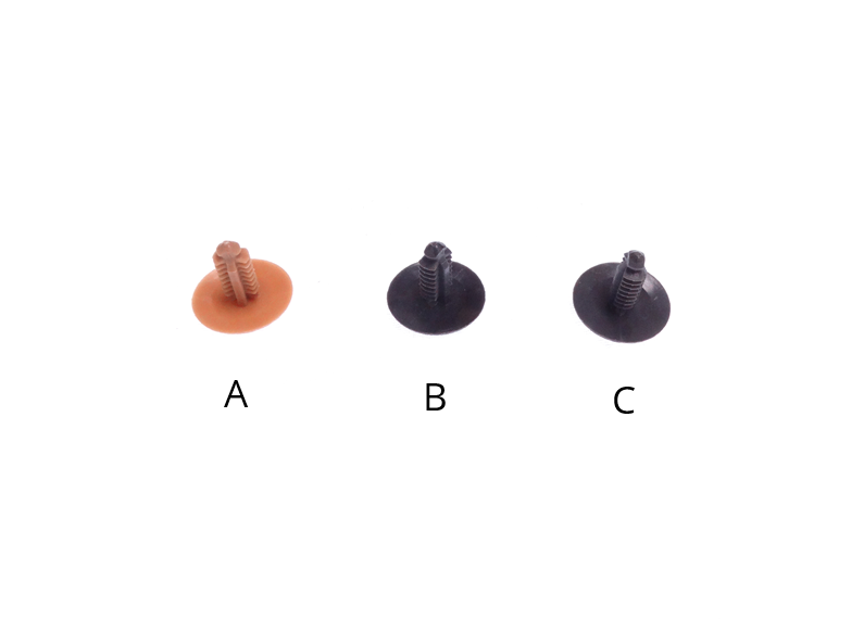 Load image into Gallery viewer, Interior Panel Clip Fastener Tan or Gray Miata 1990-2005
